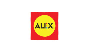 Kerry Manfredi Professional Voice Actor Alex Toys Logo