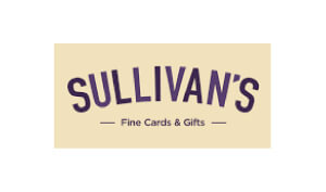Kerry Manfredi Professional Voice Actor Sullivans Card and Gifts Logo