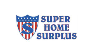 Kerry Manfredi Professional Voice Actor Super Home Surplus Logo